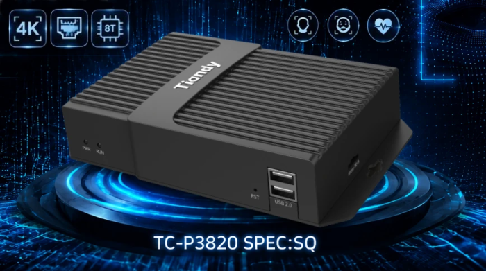 Новинка: Tiandy MicroSense AI Box TC-P5820 — интеллект на границе сети