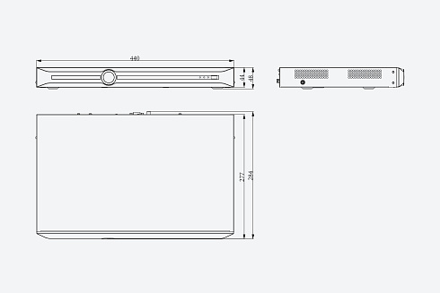TC-R3240 4HB Видеорегистратор Tiandy