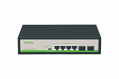 TC-P3S06 Spec:H/0402/AT/60/V2.0 Коммутатор Tiandy