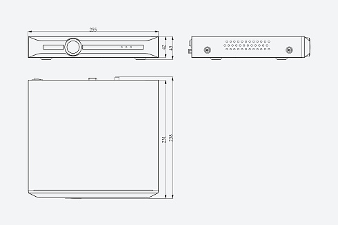 TC-R3110 4HA Видеорегистратор Tiandy