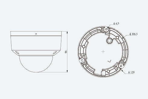 TC-C32KS 2CTB-2812 Видеокамера Tiandy