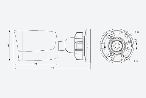 TC-C32QV 2FNA-4 Видеокамера Tiandy