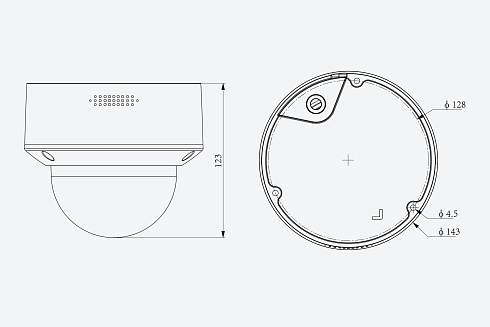 TC-C38MS Spec:I5/A/E/Y/M/H/2.7-13.5mm/V4.0 Видеокамера Tiandy